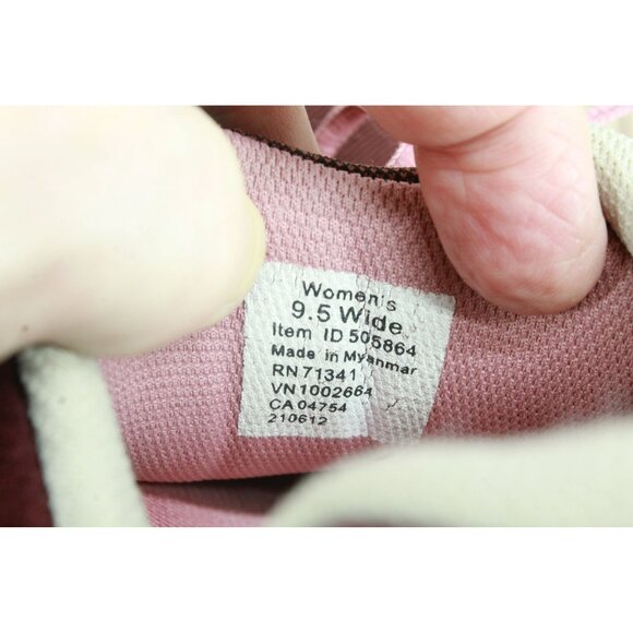 LL Bean 9.5 Wide Suede Mesh Lace Up Comfort Fitness Walking Shoes Sneakers - Picture 8 of 9